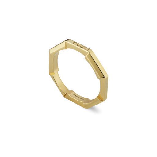 Link to Love Ring in Gelbgold